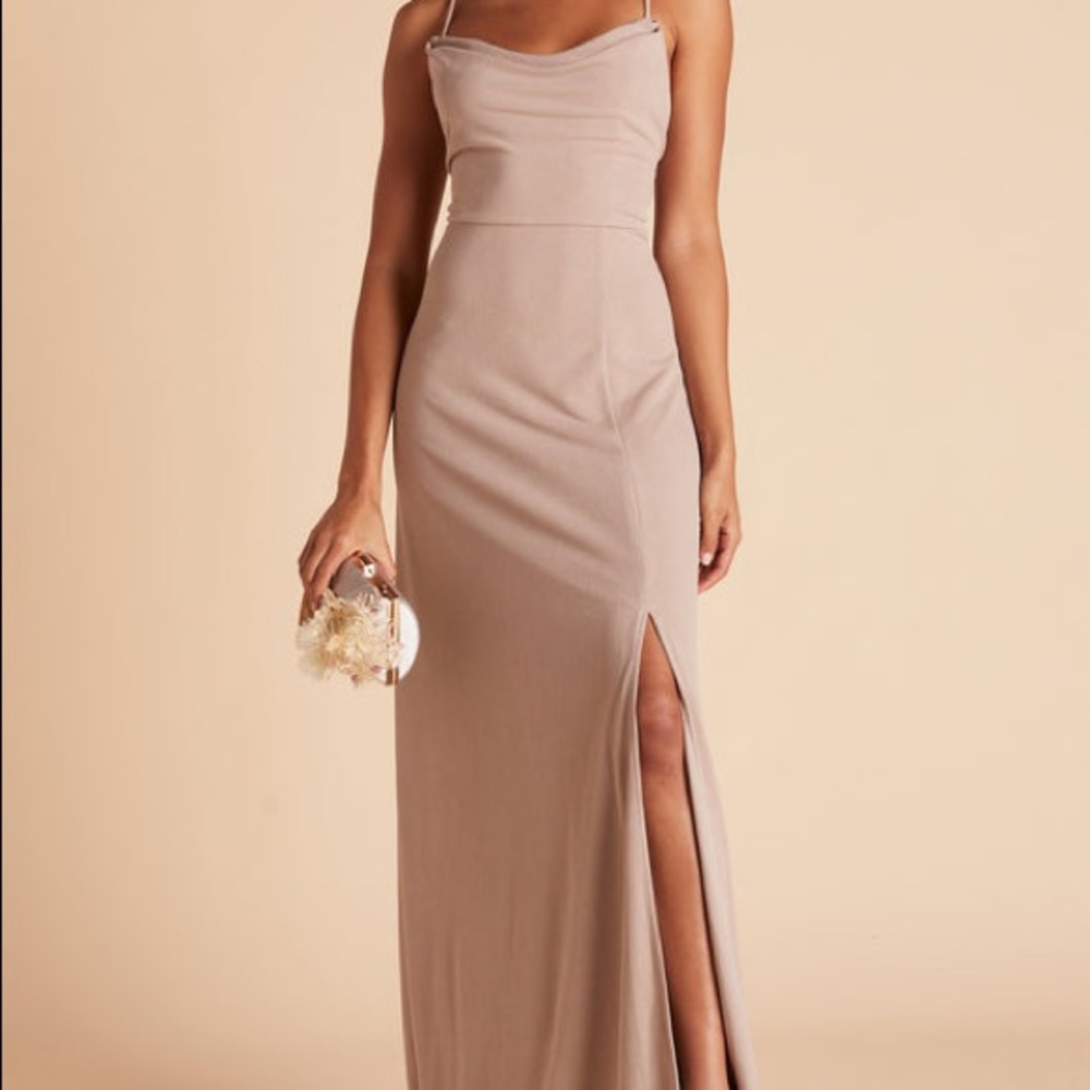 Birdy Grey Bridesmaid Desss - Medium - Taupe / Champagne. Excellent Condition.